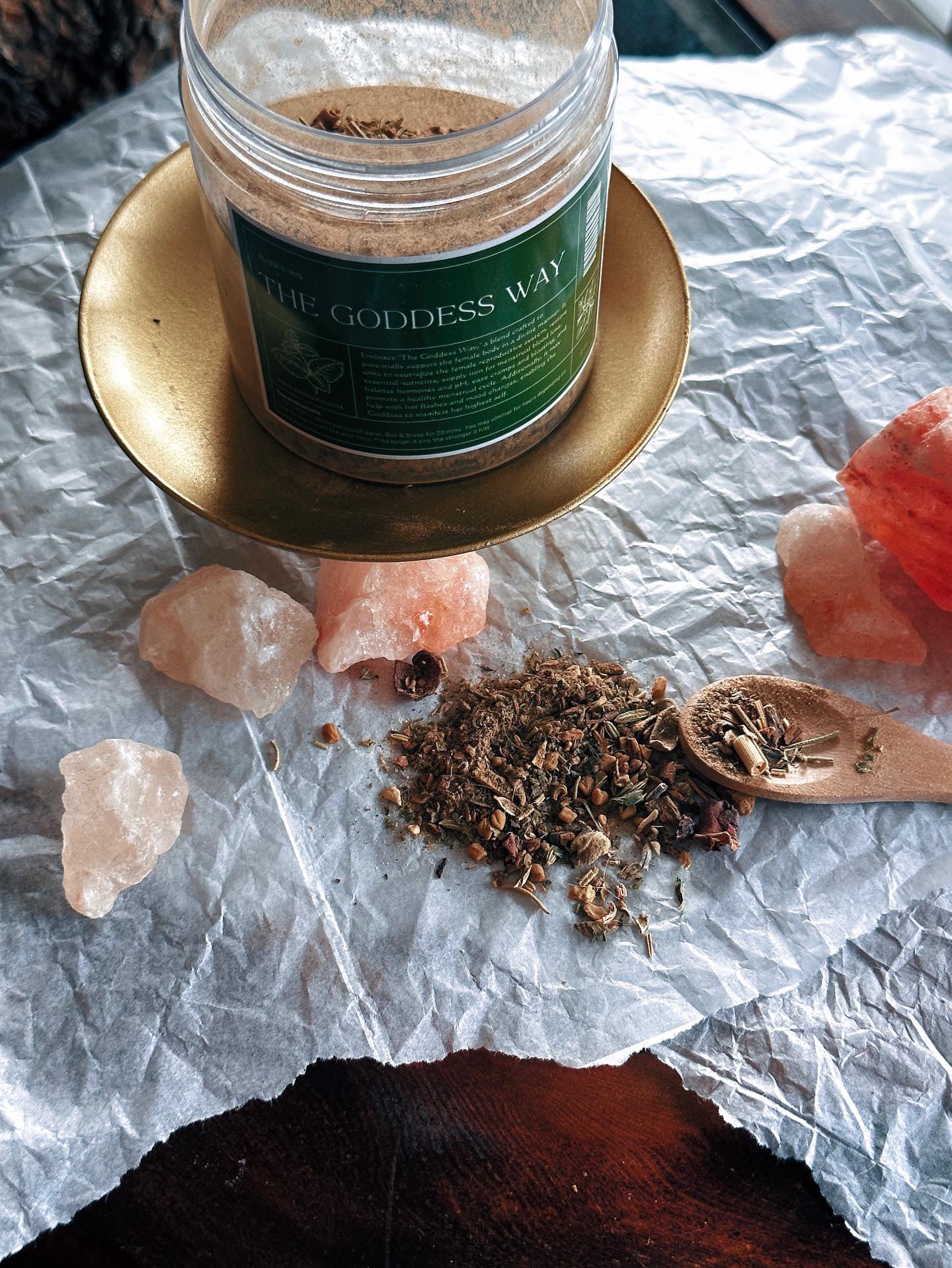 The Goddess Way Tea Blend (Hormone Balance, Womb Health & Feminine Wellness)
