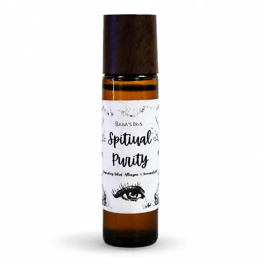 Spiritual Purity Oil Roller - Pure White Background