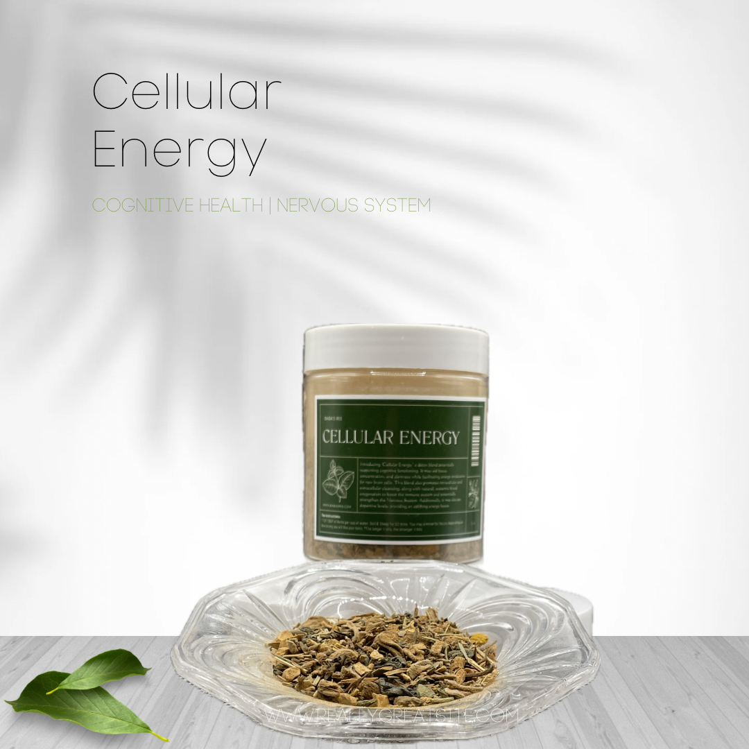 Cellular Energy Tea — Circulatory, Blood & Cellular Energy Support Herbal Tea | Mitochondrial & Metabolic Support