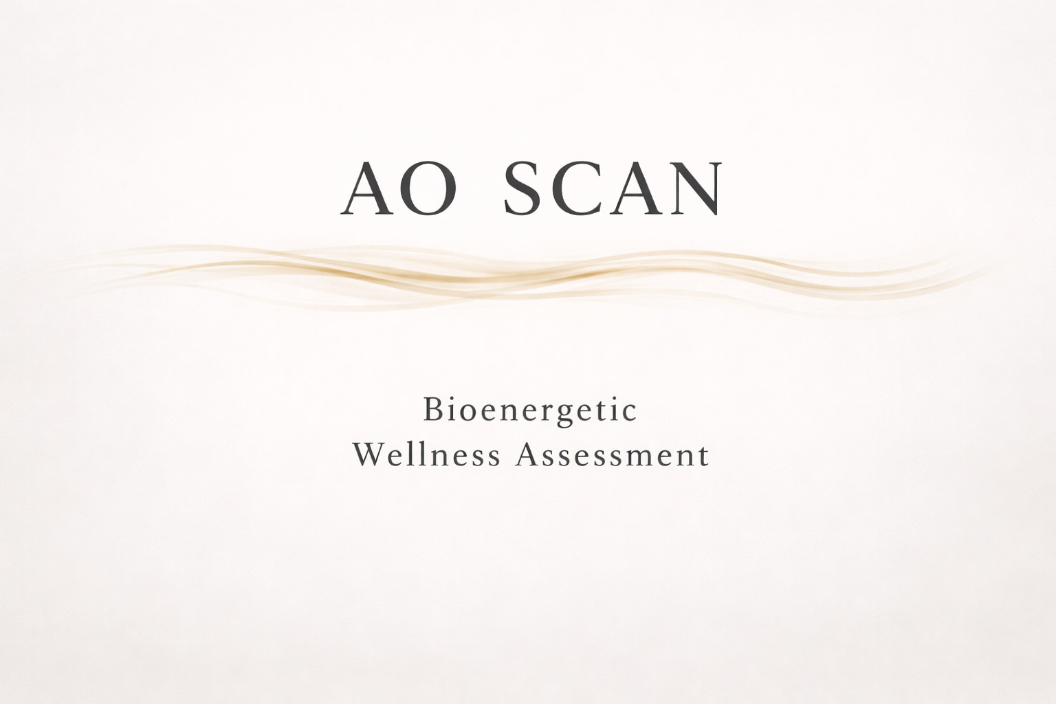 AO Scan – Bioenergetic Frequency Assessment – Baba's Iris