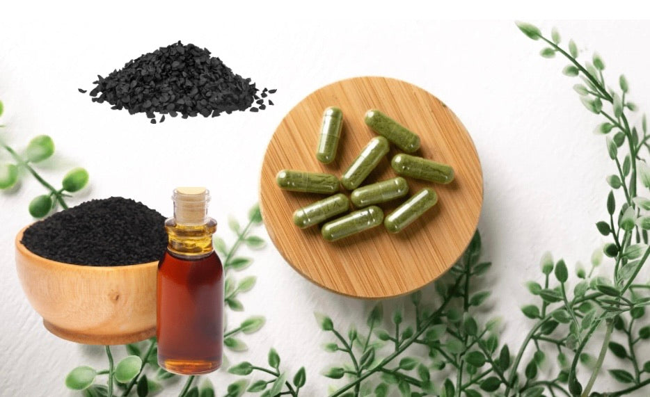 Capsules & Black Seed Oil