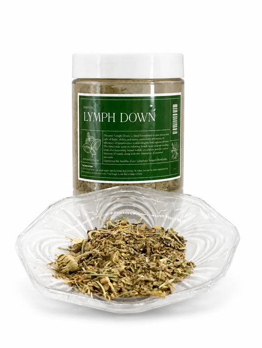 Lymph Down Tea - Pure White Background