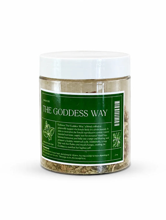 Goddess Way Tea | Hormone & Womb Support Botanical Blend