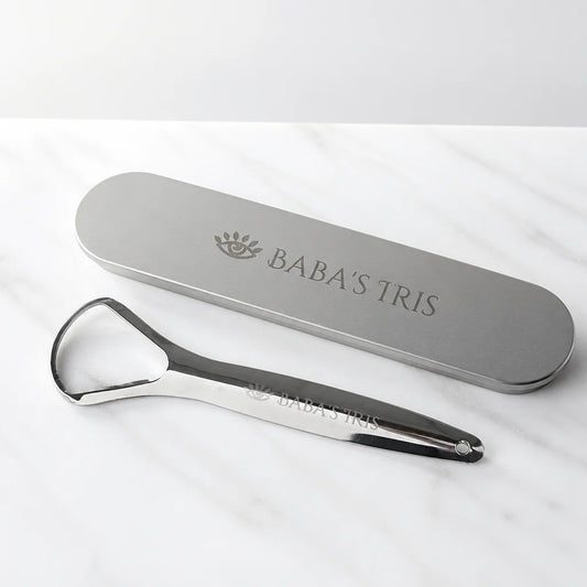 Stainless Steel Tongue Scraper - Fresh Mineral Lifestyle