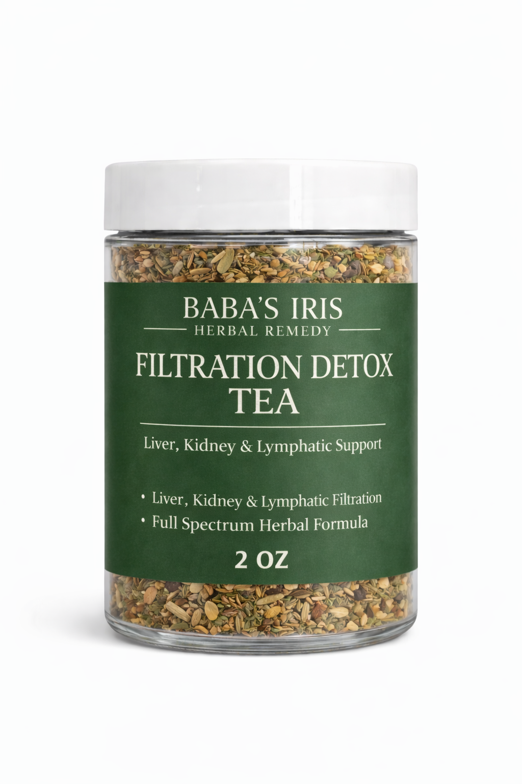 Filtration Detox Tea — Liver, Kidney & Lymphatic Drainage Herbal Tea | Internal Cleanse & Filtration Support